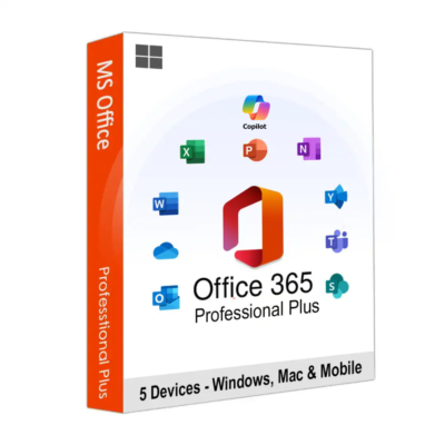 Office 365 Professional Plus – 5 Devices PC/MAC/Mobile Lifetime Subscription